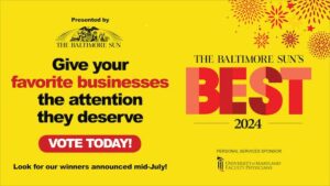 Vote for Catonsville Dental Care in The Baltimore Sun’s Best Businesses 2024!